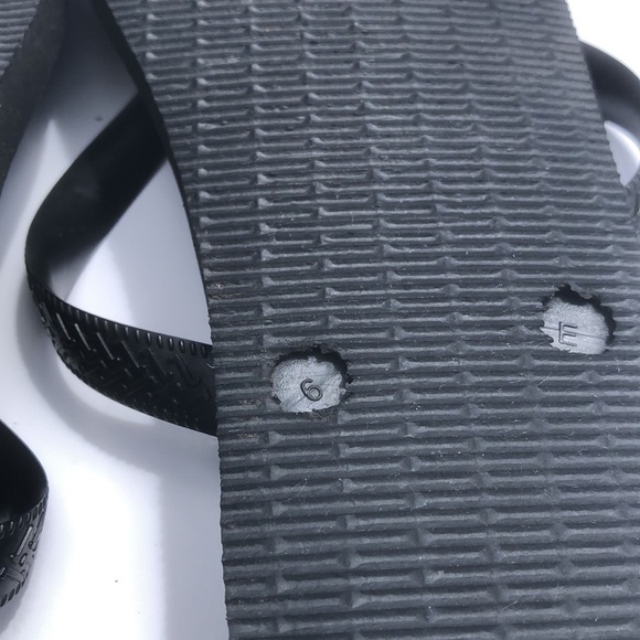 HAVAIANAS flip flop thong men’s sandals black - Picture 6 of 8